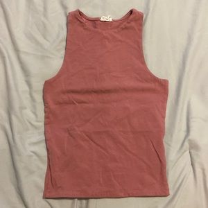 Pink crop top